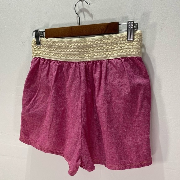 Heidays chambray shorts MAGENTA/Pink - Picture 5 of 5